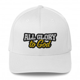 All the Glory go's to GOD! Structured Twill Cap