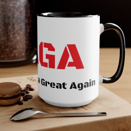 MAGA Two-Tone Coffee Mugs, 15oz