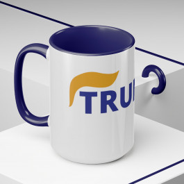 TRUMP / Two-Tone Coffee Mugs, 15oz